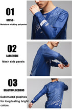 Load image into Gallery viewer, FREERIDE JERSEY-BLUE