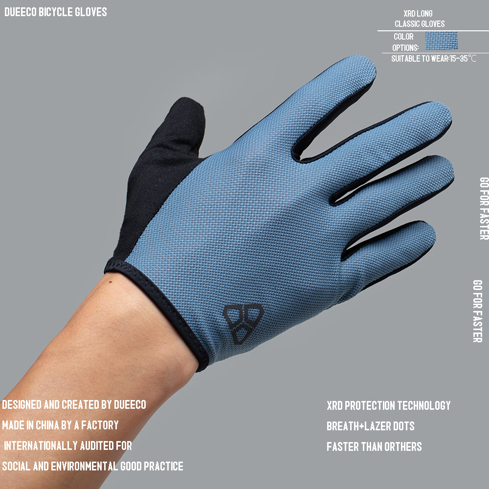 Summer XRD LS Gloves-Blue